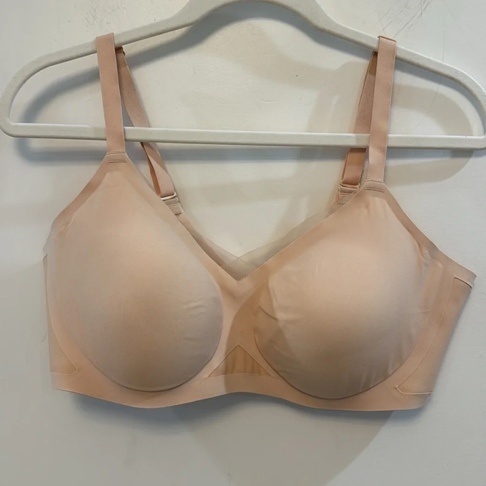 HONEYLOVE shapewear CrossOver Bra - Astral (White)